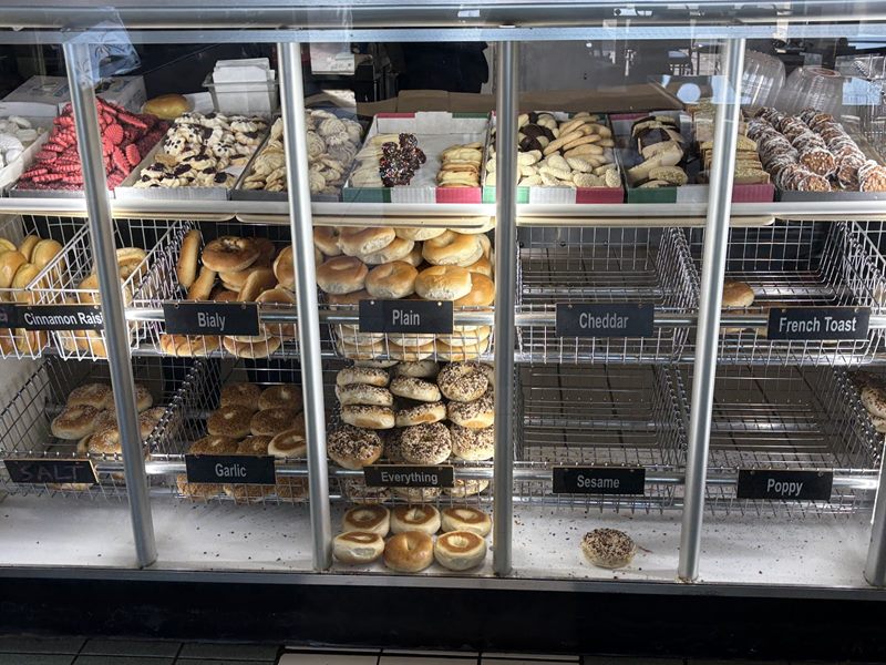 New York Bagel N Bakery interior